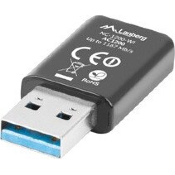 Lanberg network card WLAN 5000 Mbit/s - (NC-1200-WI)