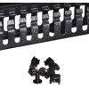 Lanberg rack accessory Cable management panel - (AK-1201-B)