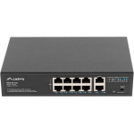 Lanberg Switch PoE+ Rack 10''/19'' - (RSFE-8P-2GE-120)