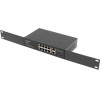 Lanberg Switch PoE+ Rack 10''/19'' - (RSFE-8P-2GE-120)