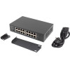 Lanberg Switch Rack 10''/19'' (16-port 1Gb) - (RSGE-16)