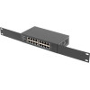 Lanberg Switch Rack 10''/19'' (16-port 1Gb) - (RSGE-16)