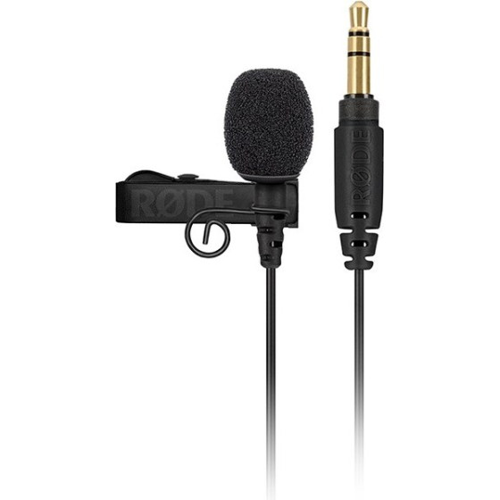 RODE RODE LAVALIER GO - microphone Black, White Clip-on microphone - (LAVGO)