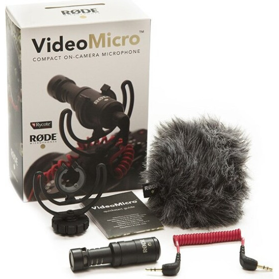 RODE RODE Black Digital camera microphone - (VIDEOMICRO)