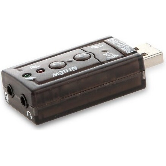 SAVIO audio card 7.1 channels USB - (ak-01)