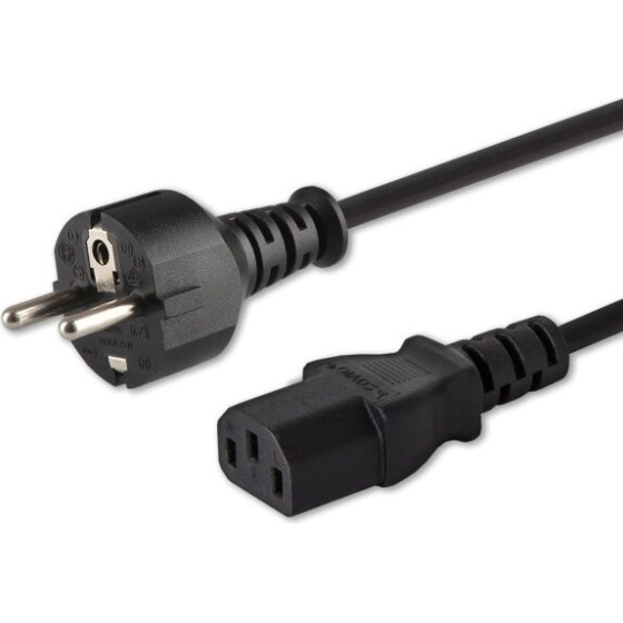 SAVIO 1.8 m Schuko (M) power cable - IEC C13 1.8m - (CL-138)