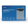 SAVIO 2.5'' External HDD/SSD enclosure, USB 3.0, transparent, - (AK-66)