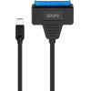 SAVIO Adapter USB-C 3.1 Gen 1 (M) - SATA (F) for 2.5'' drives - (AK-69)