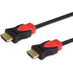 SAVIO CL-141 HDMI cable 10 m HDMI Type A (Standard) Black,Red - (CL141)