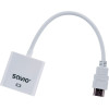 SAVIO CL-27B video cable adapter 0.1 m HDMI Type A (Standard) VGA (D-Sub) White - (CL-27/B)