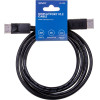 SAVIO DisplayPort cable 2 m Black - (CL-136)