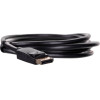 SAVIO DisplayPort cable 2 m Black - (CL-136)