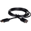 SAVIO DisplayPort cable 2 m Black - (CL-136)