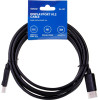 SAVIO DisplayPort cable 3 m Black - (CL-137)