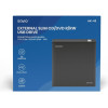 SAVIO EXTERNAL SLIM DVD RECORDER - (AK-43)