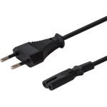 SAVIO Power cable (M) 2pin, 1.2m - (CL-97)