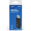 SAVIO SD card reader, USB 3.0, - (AK-64)
