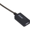 SAVIO USB active port extension 10m USB 2.0-A male USB 2.0-A female Black - (CL-130)