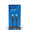 SAVIO USB cable 1 m USB 2.0 USB C - USB C Black - (CL-159)