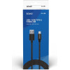 SAVIO USB cable 2 m USB 2.0 USB A USB C Black - (CL-129)