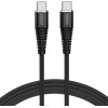 SAVIO USB cable 2 m USB 2.0 USB C - USB C Black - (CL-160)