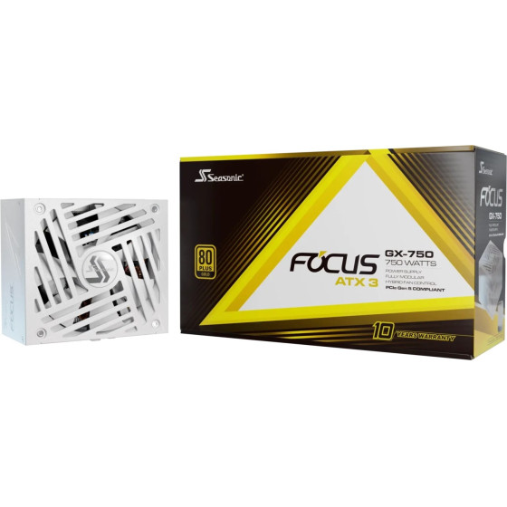 Seasonic Focus GX power supply unit 750 W - (FOCUS-GX-750-V4-WHITE)