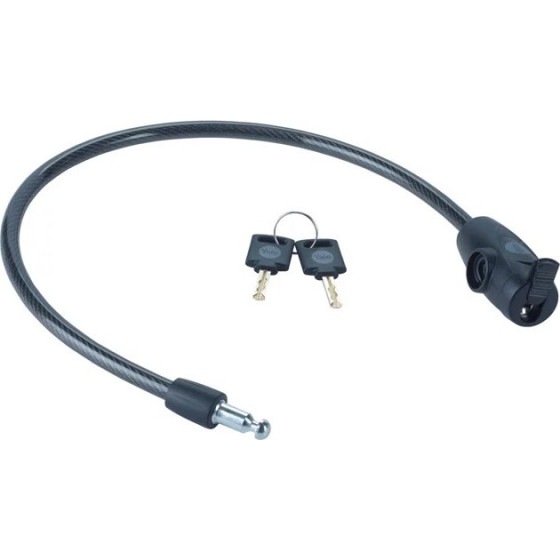 Yale Keyed bicycle cable 10 mm - Black - (YCK0/10/60/2)