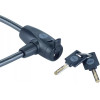 Yale Keyed bicycle cable 10 mm - Black - (YCK0/10/60/2)