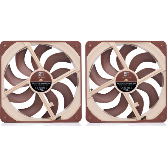 Noctua 140mm Fan - (NF-A14x25 G2 Pwm Sx2 PP)