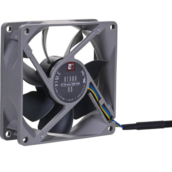 Noctua Computer Case Fan 8 Cm Black, Grey - (NF-R8 REDUX-1800 PWM)