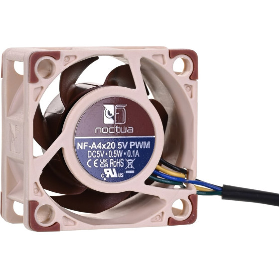 Noctua Computer Cooling Component Computer Case Fan 4 Cm - (NF-A4X20 5V PWM)