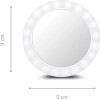 Medisana Ecomed Makeup Mirror Freestanding Round White - (23603)