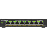 NETGEAR 8-Port Gigabit Ethernet PoE+ Plus Switch (GS308EP) Managed L2/L3 Gigabit Ethernet (10/100/1000) Power Over Ethernet (PoE) Black - (GS308EP-100PES)