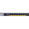 NETGEAR GS108PP Unmanaged Gigabit Ethernet (10/100/1000) Power Over Ethernet (PoE) Black - (GS108PP-100EUS)