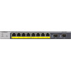 NETGEAR GS110TP Managed L2/L3/L4 Gigabit Ethernet (10/100/1000) Power Over Ethernet (PoE) Grey - (GS110TP-300EUS)