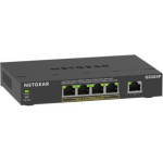 NETGEAR GS305Pv3 Unmanaged Gigabit Ethernet (10/100/1000) Power Over Ethernet (PoE) Black - (GS305P-300EUS)