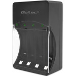 QOLTEC Battery Charger For Ni-Mh Type R03/Aaa R6/Aa - (50653)