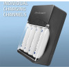 QOLTEC Battery Charger For Ni-Mh Type R03/Aaa R6/Aa - (50653)