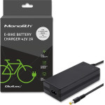 QOLTEC Charger For e-Bike Batteries 36V | 42V | 2A | 5.5*2.5 - (50761)