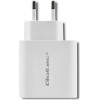 QOLTEC Charger | 45W | 5-20V | 2.4-3A | Usb Type C Pd | Usb | White - (51718)