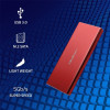 QOLTEC Enclosure | M.2 Ssd Drive | Sata | NGFF| Usb 3.0 | Super Speed 5Gb/s | 2TB | Red - (51831)