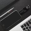 QOLTEC Gan Power Pro Charger | 1xUsb Type C | 1xUsb A | 100W | 5-20V | 1.5-5A | Pd | Black - (52382)