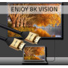 QOLTEC Hdmi v2.1 Cable Ultra High Speed 8K | 60Hz | 28AWg | Gold | 3m - (50356)