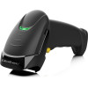 QOLTEC Laser Barcode Scanner 1D | 2D | Black - (50853)