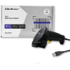 QOLTEC Laser Scanner 1D | Usb | Black - (50876)