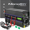 QOLTEC Monolith Power adapter/Inverter Auto/Indoor 600 W Black - (51925)