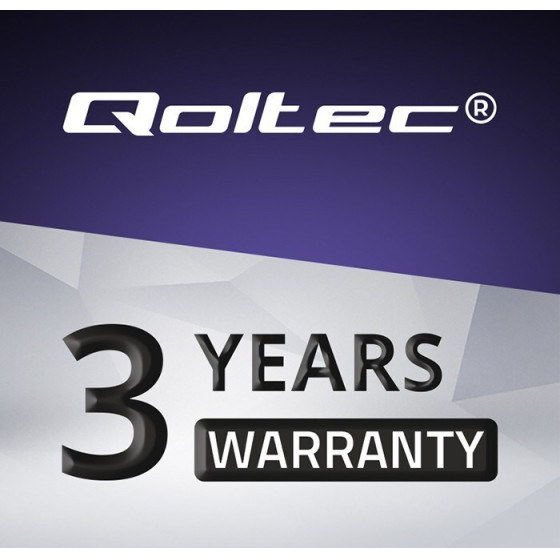 QOLTEC Power adapter/Inverter Black - (51025)