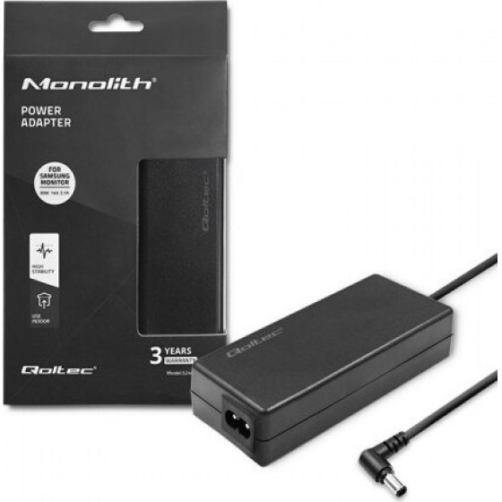 QOLTEC Power adapter/Inverter Indoor 30 W Black - (52400)