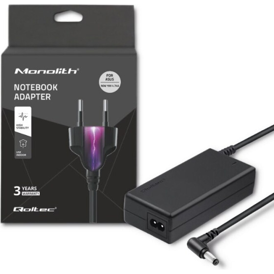 QOLTEC Power adapter/Inverter Indoor Black - (50071.90W)