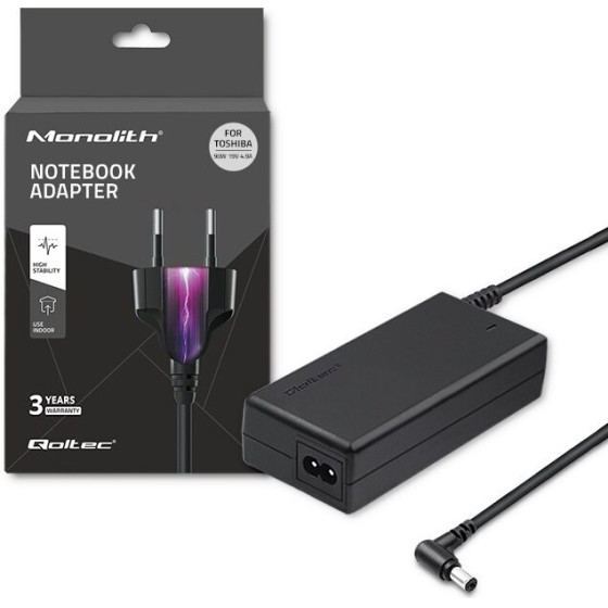 QOLTEC Power adapter/Inverter Indoor Black - (50076.90W)